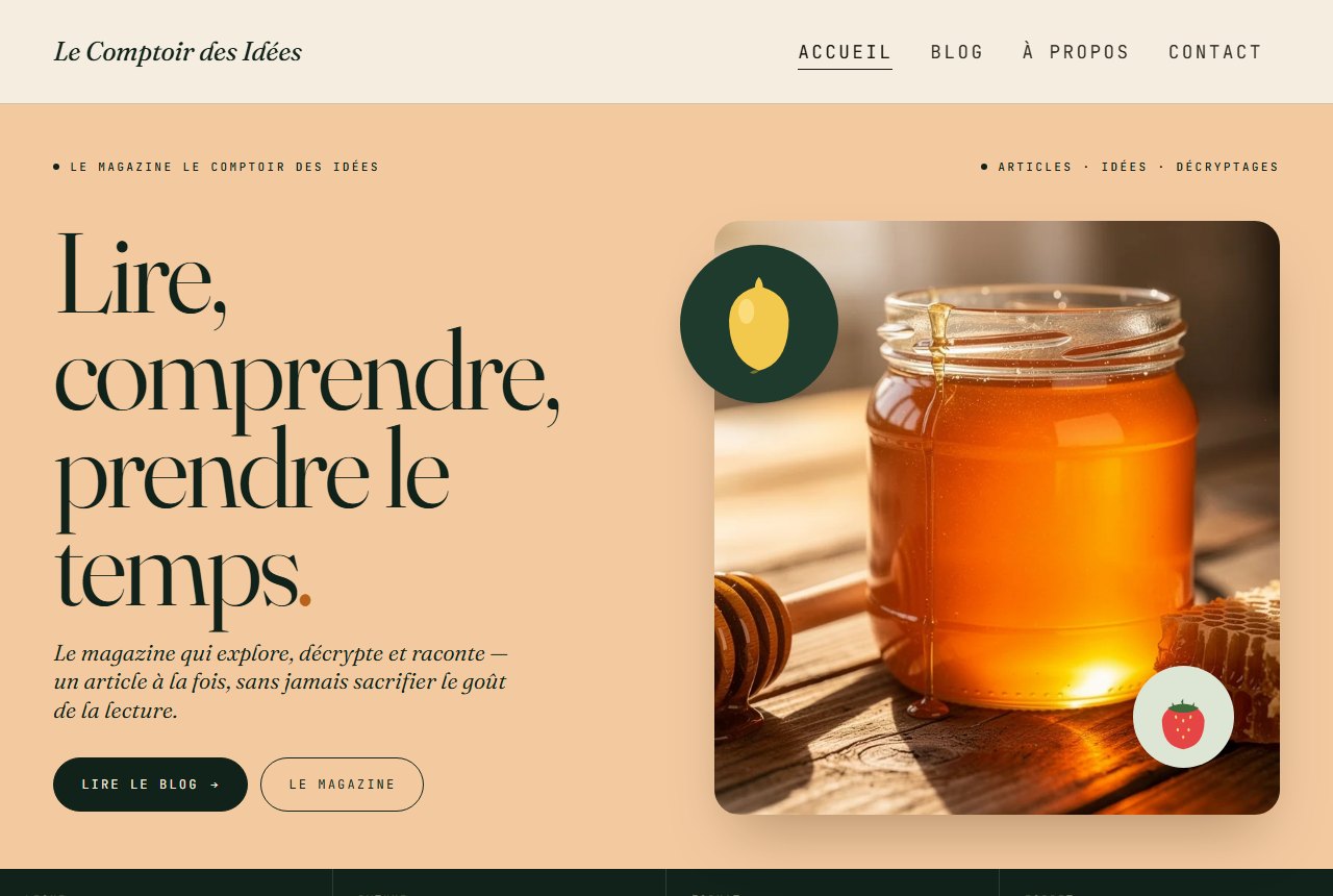 Aperçu Le Comptoir des Idées (Palmetto)