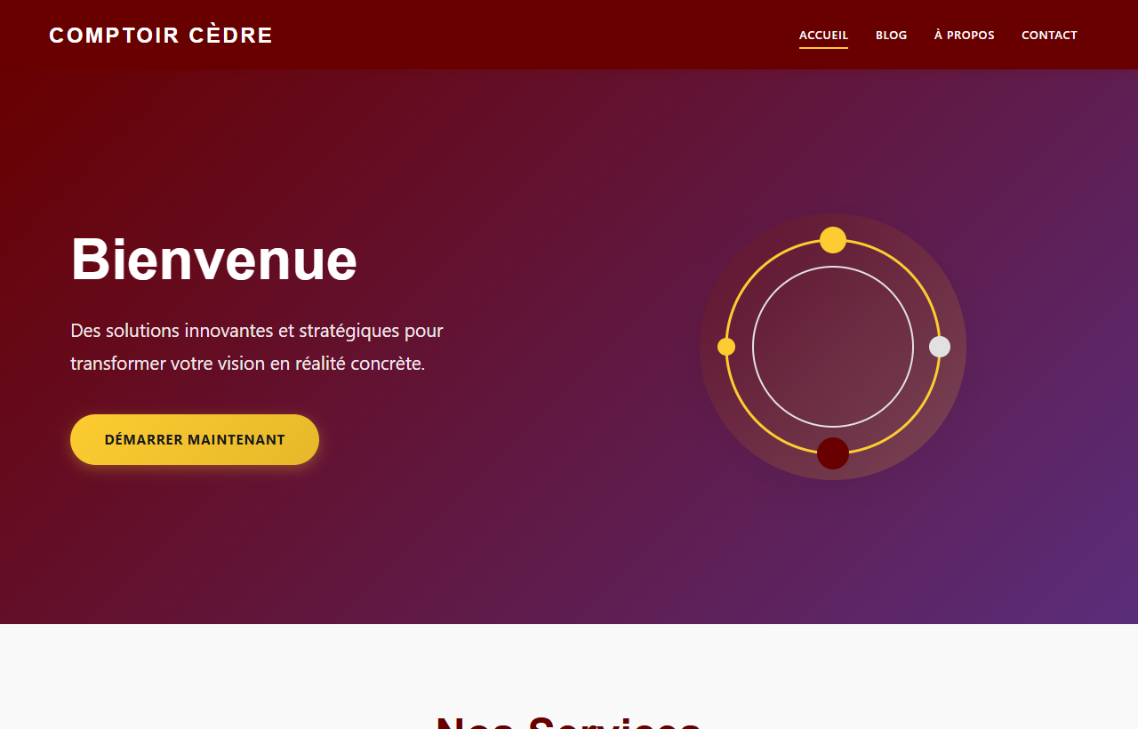 Comptoir Cèdre