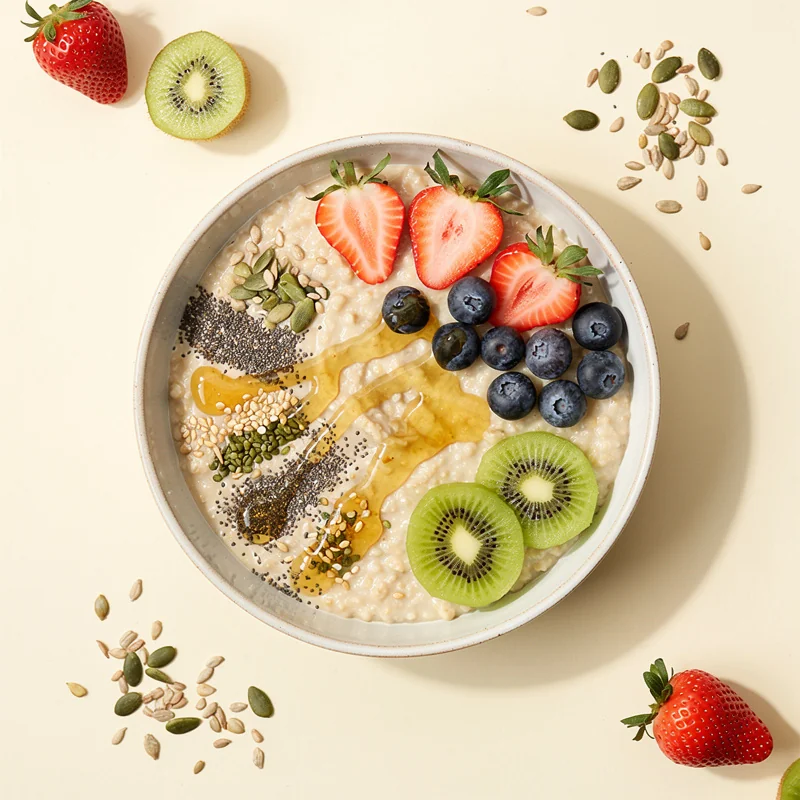 Bol de petit-déjeuner sain